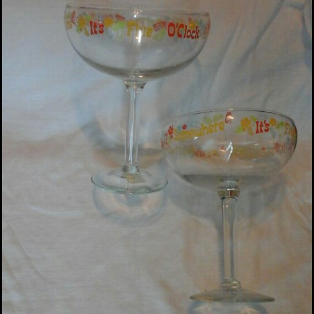 Margarita glasses